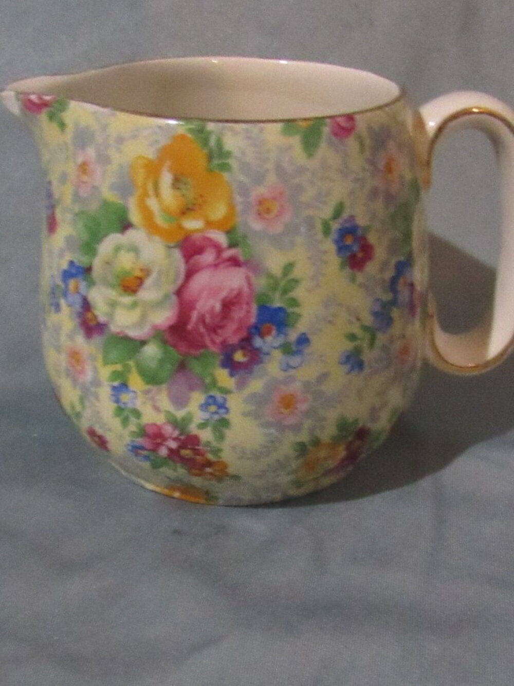 Lord Nelson Ware Rose Time Creamer, Not Perfect, Circa 1900's X925